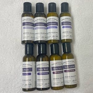 Pharmacopia Argan Oil Collection Travel Toiletries Bundle